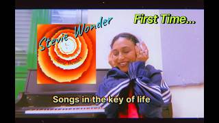 First Time Hearing  In The Key Of Life Pt 1  stevie Wonder Reaction
