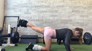 Ankle Weight Glute Kickback