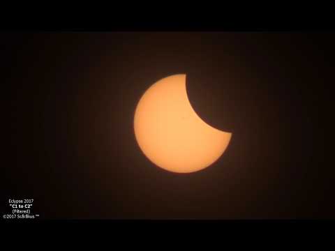 Eclipse 2017 - C1 to C2 (Filtered & Accelerated Time).