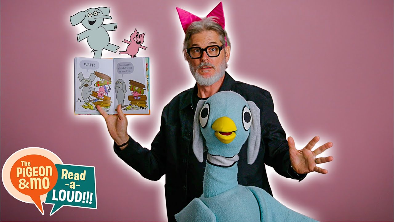 Elephant & Piggie: Let’s Go for a Drive! 🚙 | The Pigeon & Mo Read-a-LOUD!!! | Mo Willems Workshop