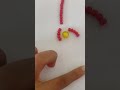 Making a simple barcelet design #beading #braceletmaking #braceletdesigns