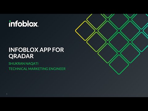 Infoblox App for Qradar
