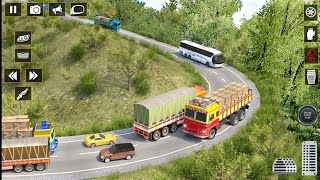 Indian truck Offroad cargo 3d || truck driving simulator screenshot 5