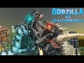 Godzilla VS SpaceGodzilla 1994 - Animal Revolt Battle Simulator