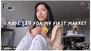 what it's like being a vendor in a crafter's market, is it worth it? 💵deep cleaning in my craft room