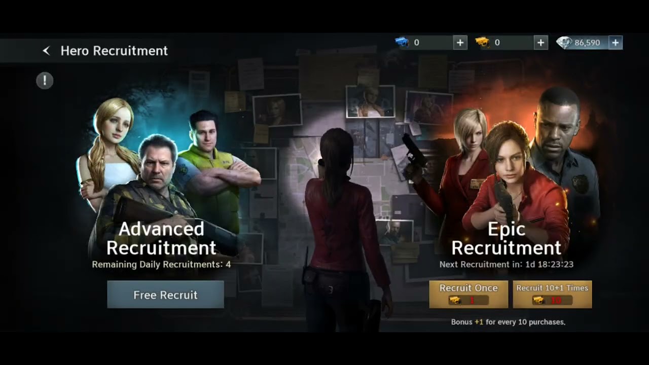 Resident evil survival unit: The January update, luimus, 3 new heros and more