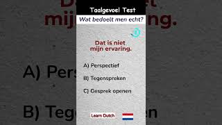 Taalgevoel quiz | Welk gevoel past hierbij? (B1/B2)-19