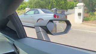 1000HP Nissan R34 Skyline POV Supercharged Lamborghini Huracan vs Mclaren MP4 (shocking result)