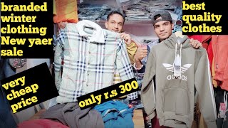 branded winter clothing sale || very cheap prize || new delhi