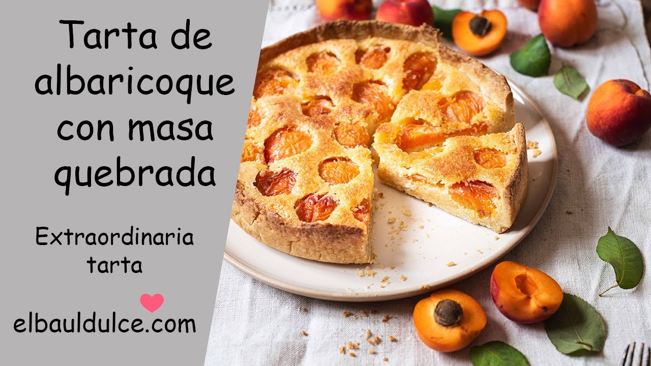 Tarta de albaricoque y almendra- Una tarta perfecta para el verano