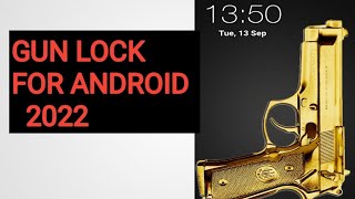 Amazing Android lock screen gun lock 2022 screenshot 1