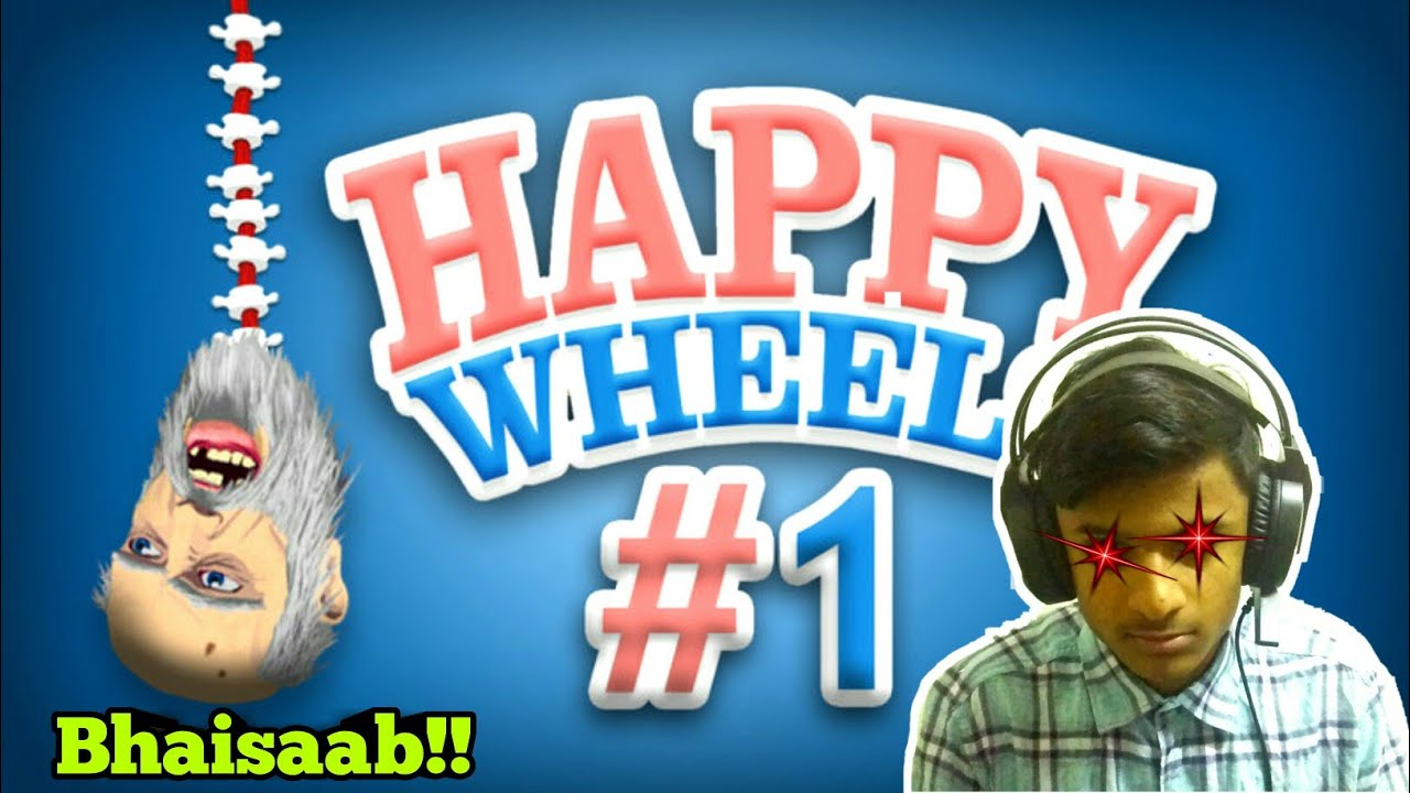 Happy Wheels Hindi Fun Gameplay 1 YouTube