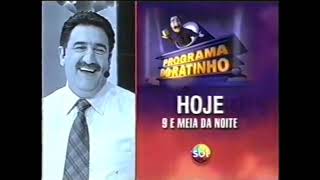 Chamada Programa do Ratinho (03/2006) | SBT