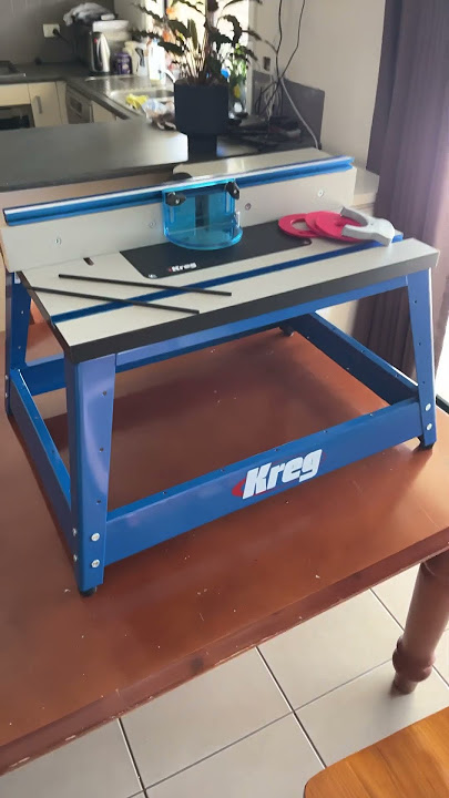 New tool day 🙌 Kreg bench top router table