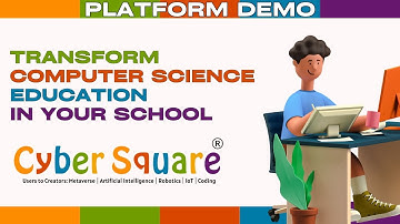 Cyber Square AI-Powered Coding LMS Demo: AI, Coding & Robotics Solution for Schools