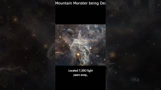 Mystic Mountain Monster being Destroyed | NASA APOD 2026-04-26 #Shorts
