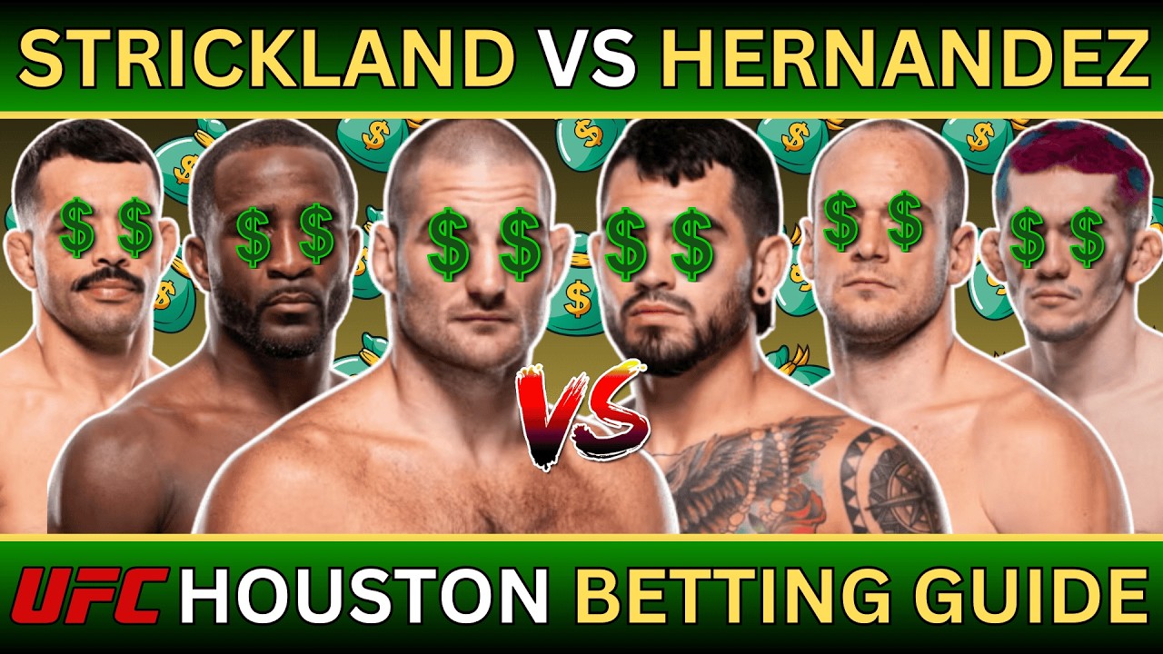 Larry’s Betting Guide For UFC Houston: Strickland vs Hernandez