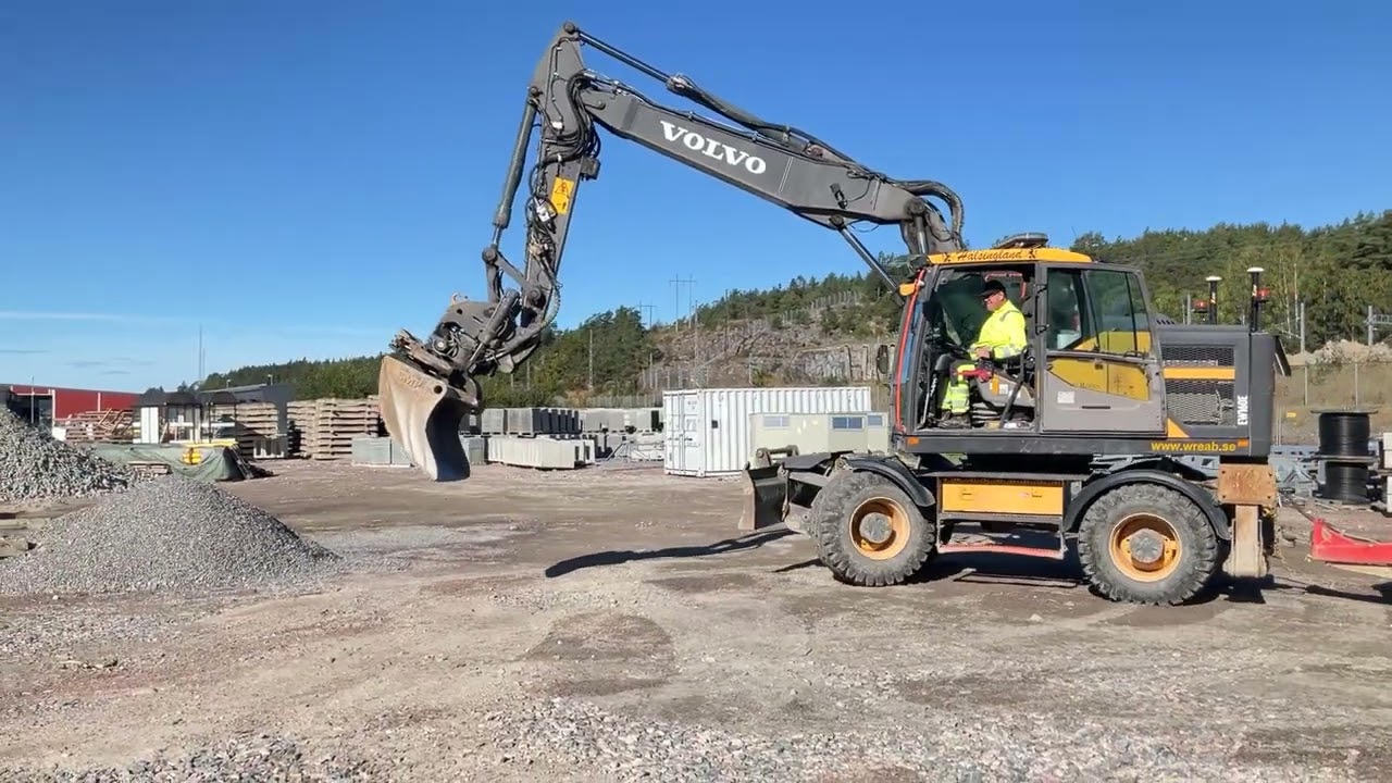 Hjulgrävare Volvo EW160E