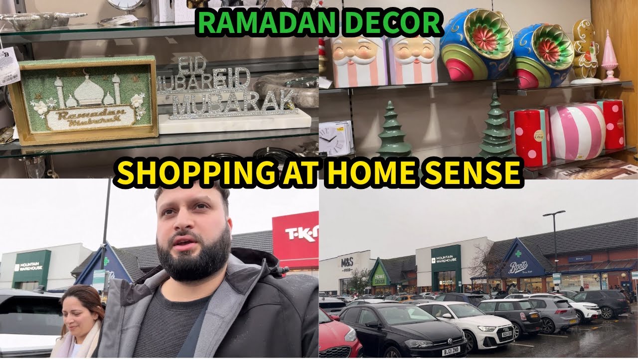 BEAUTIFUL RAMADAN DECOR AT HOME SENSE!!!