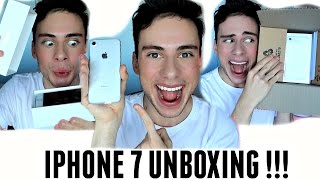 APPLE IPHONE 7 UNBOXING / FIRST IMPRESSION !!!