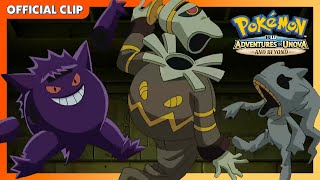 Spooky Team Rocket! | Pokémon: Black & White: Adventures in Unova and Beyond |  Clip