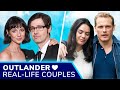 Ref:fOFxzaW64HA Outlander actors real-life partners    caitriona balfe, sam heughan, richard rankin, sophie skelton