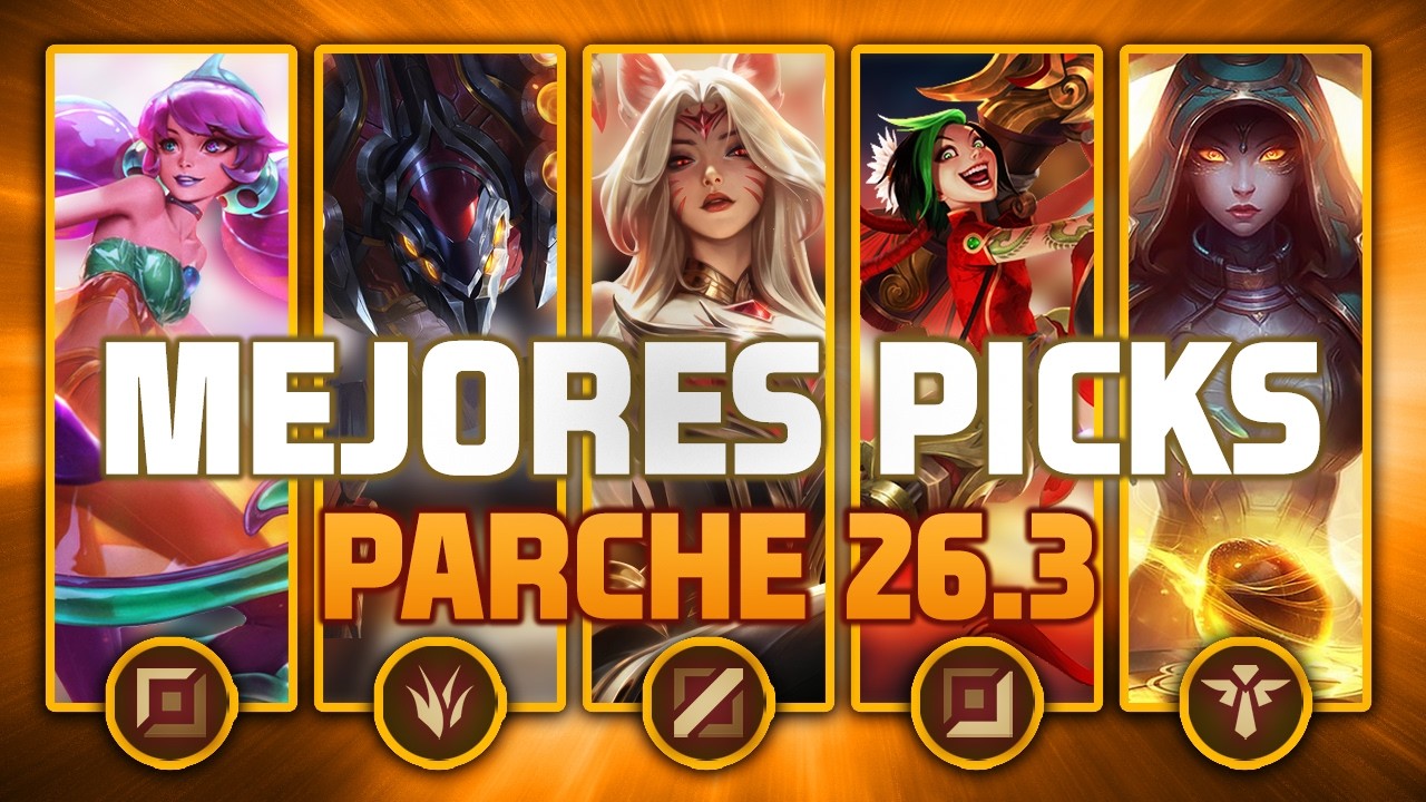 Los Mejores Campeones para Carrear en el Parche 26.3 - League of Legends