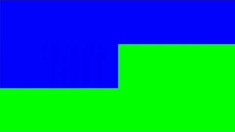 Scan Vs Round Green Screen