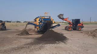 Crushing RAP - Recycled Asphalt Pavement
