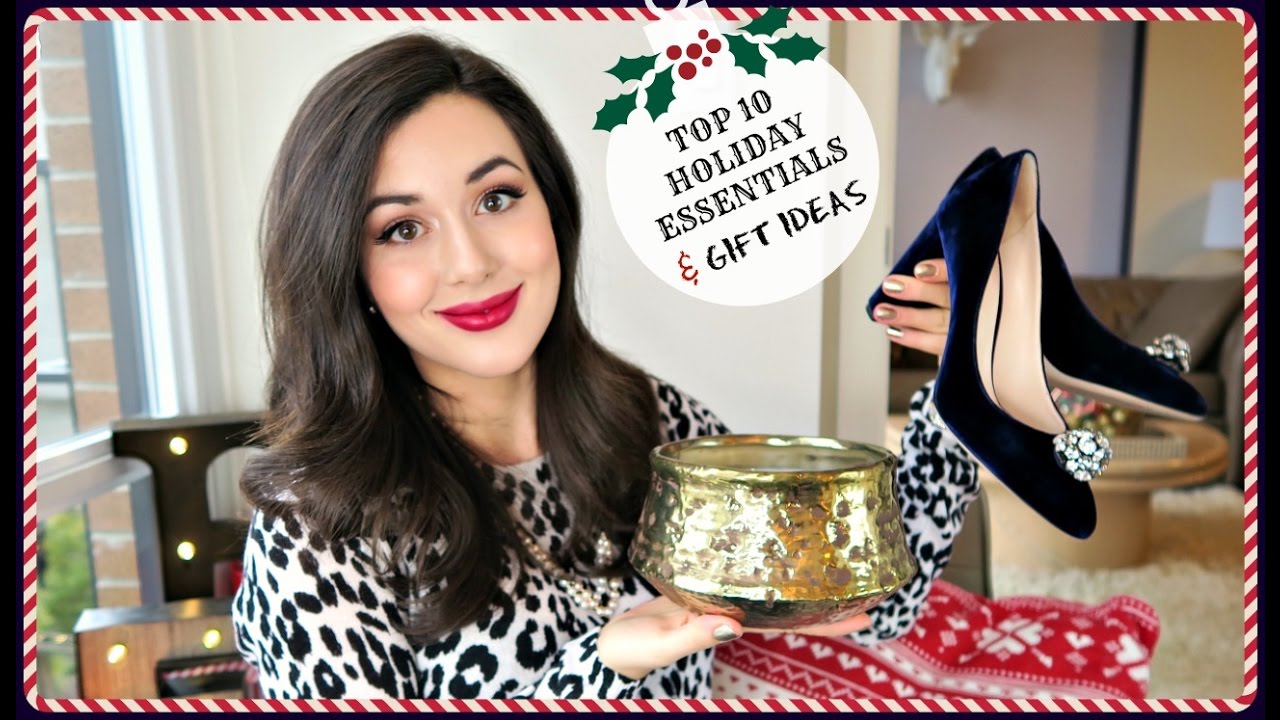 TOP 10 HOLIDAY ESSENTIALS AND GIFT IDEAS 🎉🎁 YouTube