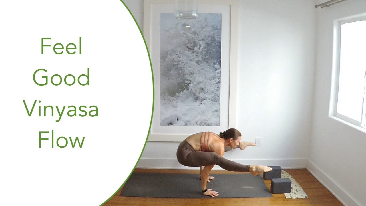 YOGA || Feel Good Vinyasa Flow || 55 Minute - YouTube