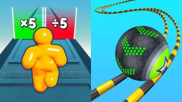 Tall Man Run vs Going Balls - All Level Gameplay Android,iOS  - NEW MOD APK UPDATE GAMEPLAY 2024