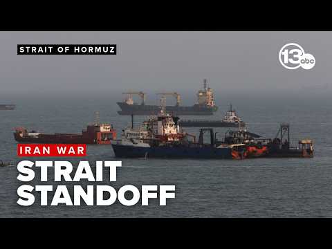 Trump says no talks planned with Iran, Tehran says Strait of Hormuz still shut