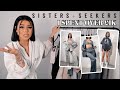 SISTERS AND SEEKERS TRY ON HAUL HAUL | I SPENT OVER £1K...