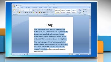 How to make columns in word 2007 on Windows® 7?