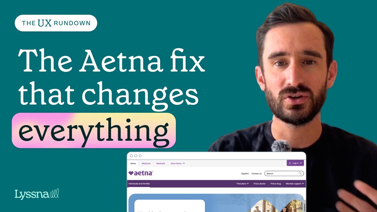 UX Design Tutorial: How Aetna Fixed Complex Dashboard Navigation (Case Study)