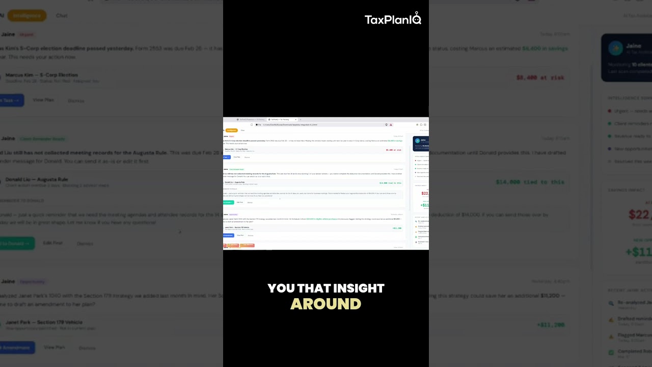 Jane's Intelligence Dashboard: The AI Tax Assistant Built for Advisors — Coming Q4 | Dr. Jackie Meye