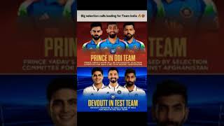 Big selection calls loading for Team India|| #shortfeed #viralvideo #ipl2026