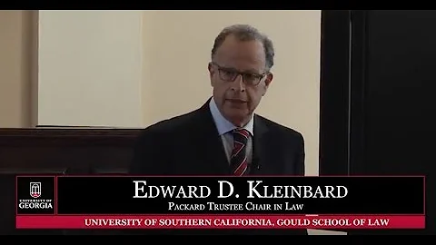 115th Sibley Lecture: Edward D. Kleinbard, Univers...