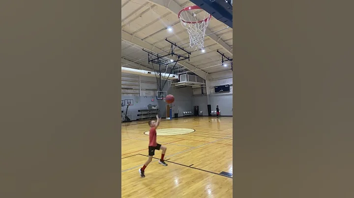 C - 8 year old shooting #nba #ballislife #basketball