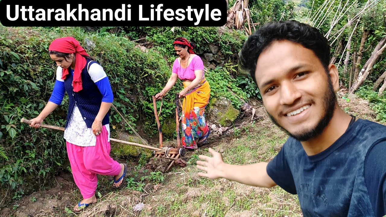 मेरा गाँव और गाँव का जीवन || My Village "GIRIYA" || Pahadi Lifestyle Vlog By Alok Rana Pahadi Biker