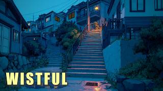 A Peaceful Night Walk After the Rain ☔ | Lo-fi Ambient for a Rainy Night screenshot 1