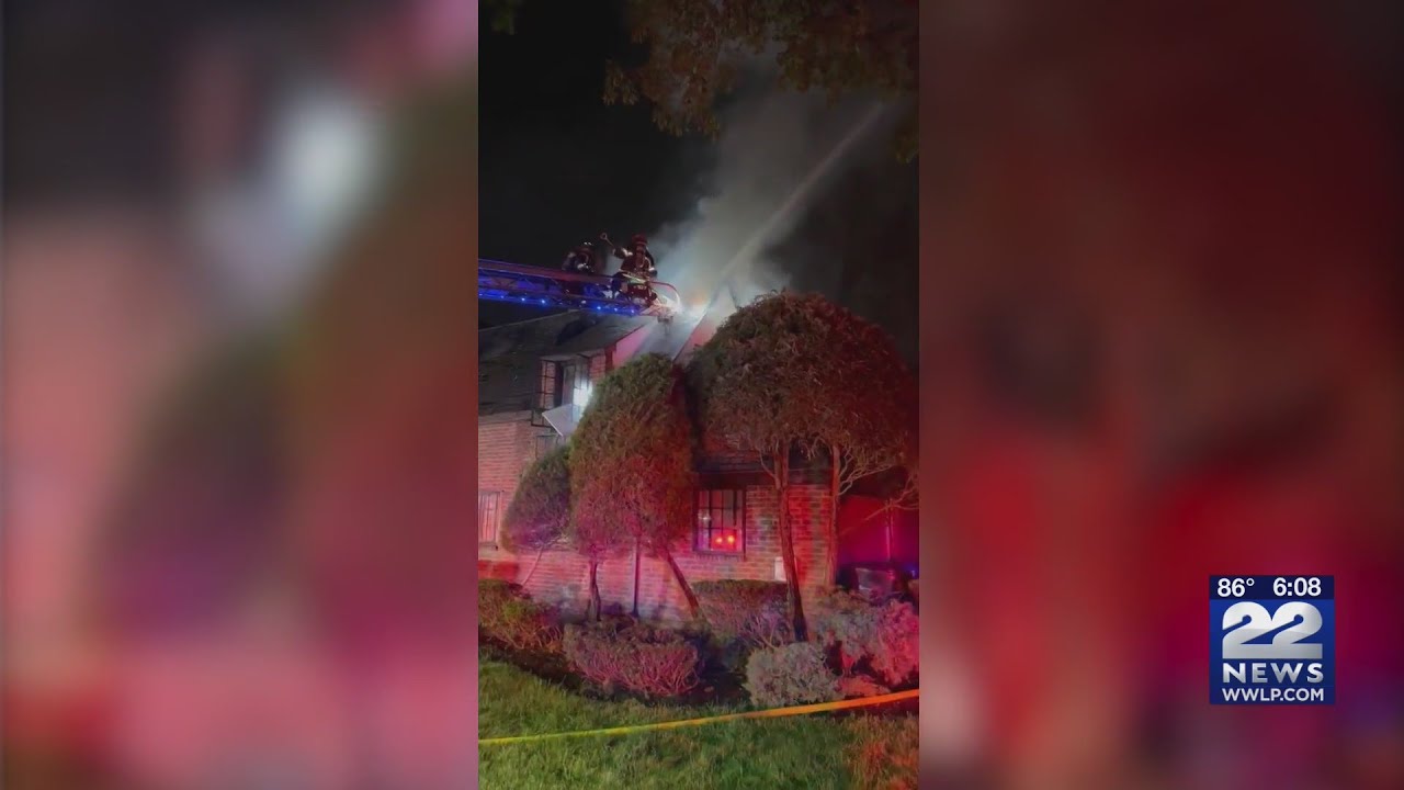 Crews put out house fire on Welland Road in Springfield - YouTube