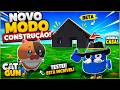 CAT GUN GANHOU MODO CONSTRUÇÃO! 😱