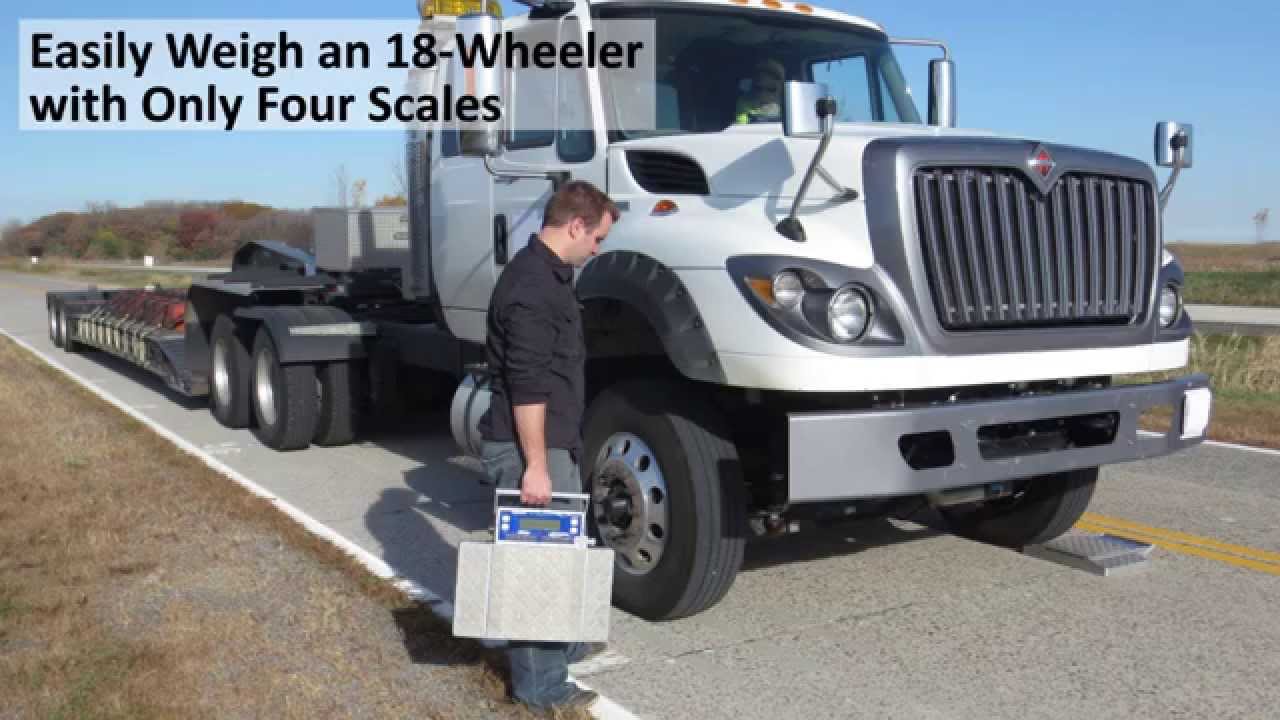PT300 Wheel Load Scales YouTube