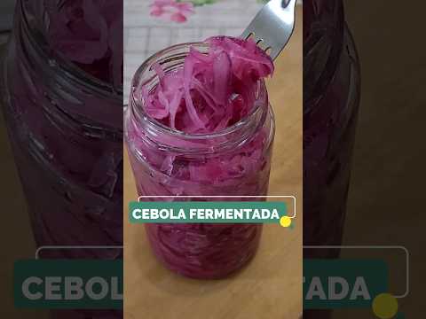 Cebola Roxa Fermentada