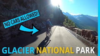 RVing Glacier National Park  Biking GoingtotheSun Road!