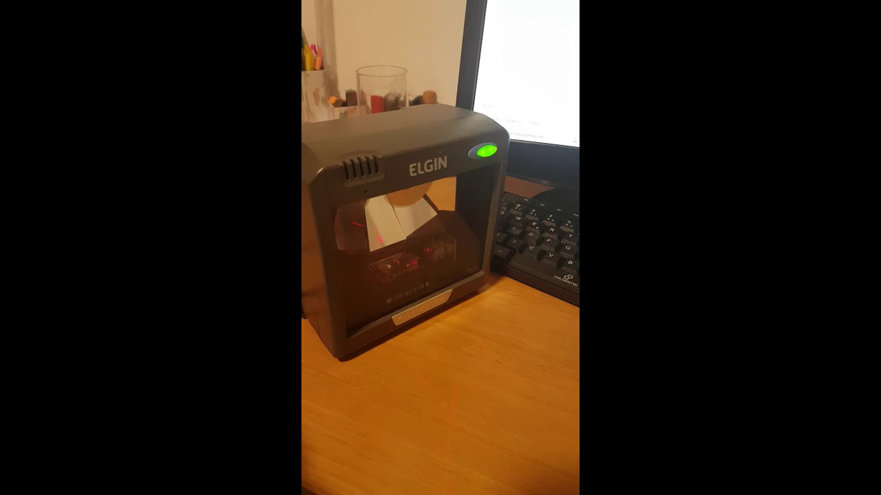 Demonstracao de Leitor de Código de Barras Datalogic