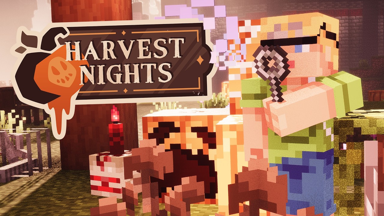 Harvest Nights SMP - Blowing Bubbles At Beasts! 🫧😱