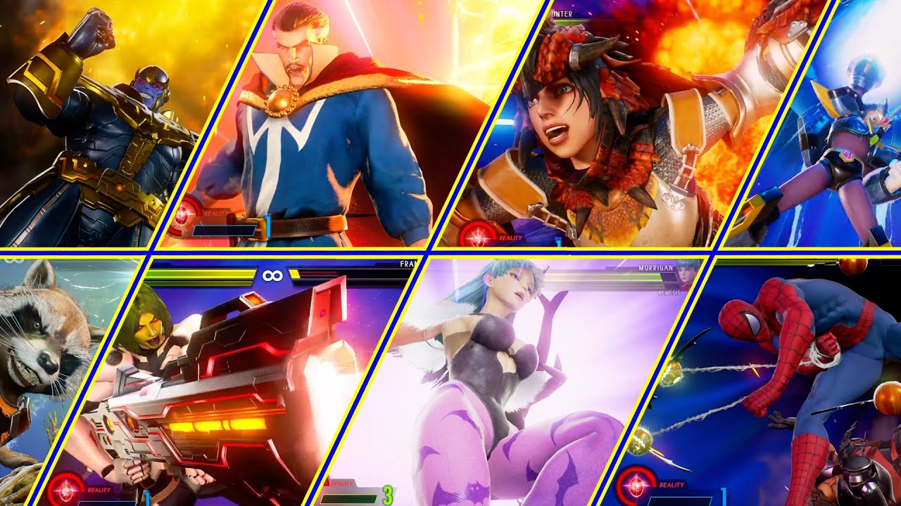 marvel vs. capcom infinite  New 2022  Marvel vs Capcom Infinite : All Hyper Combos